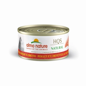 Almo Nature HQS Natural Chicken & Shrimp in Broth 2.47oz