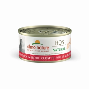 Almo Nature HQS Natural Chicken Drumstick in Broth 2.47oz