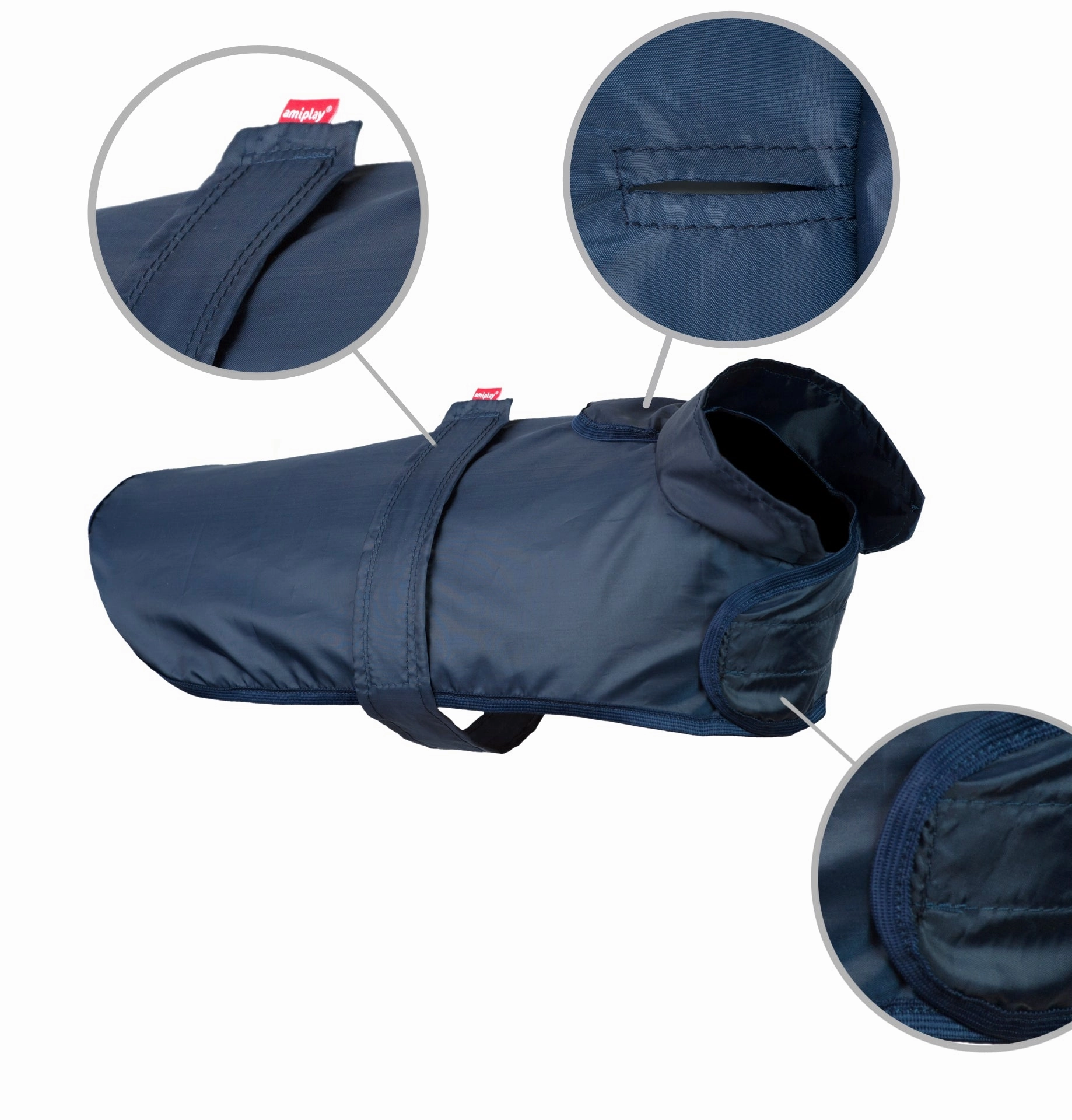 Amiplay Bristol - raincoat Navy Blue