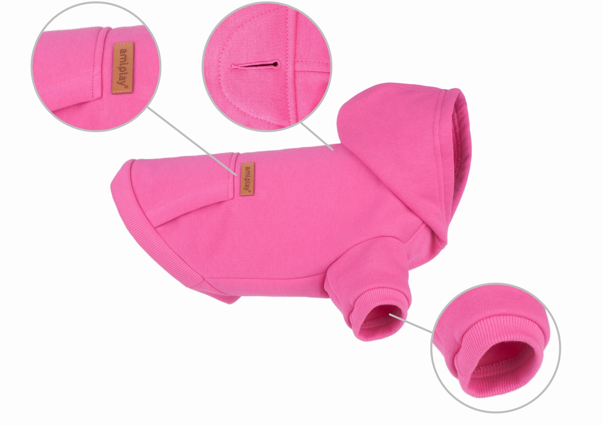 Amiplay Texas hoodie - Pink