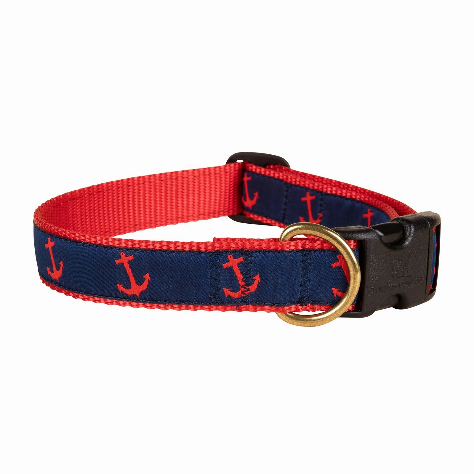 Anchor Ribbon Dog Collar