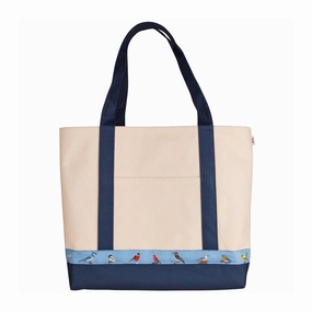 Backyard Birds Maine Tote Bag