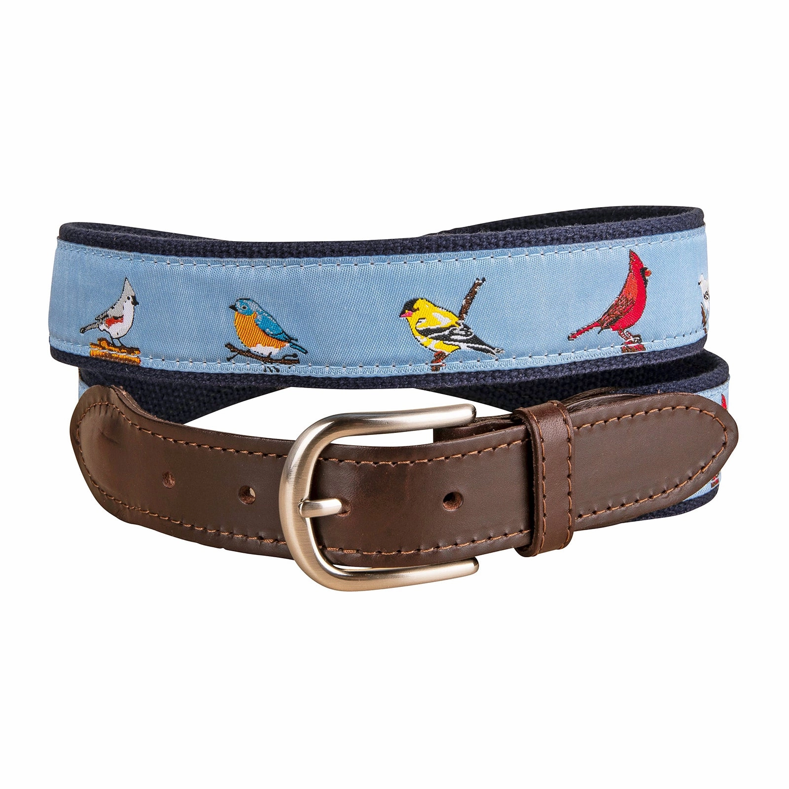 Backyard Birds Ribbon Club Belt