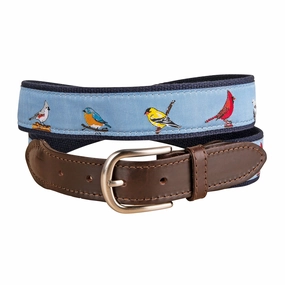 Backyard Birds Ribbon Club Belt