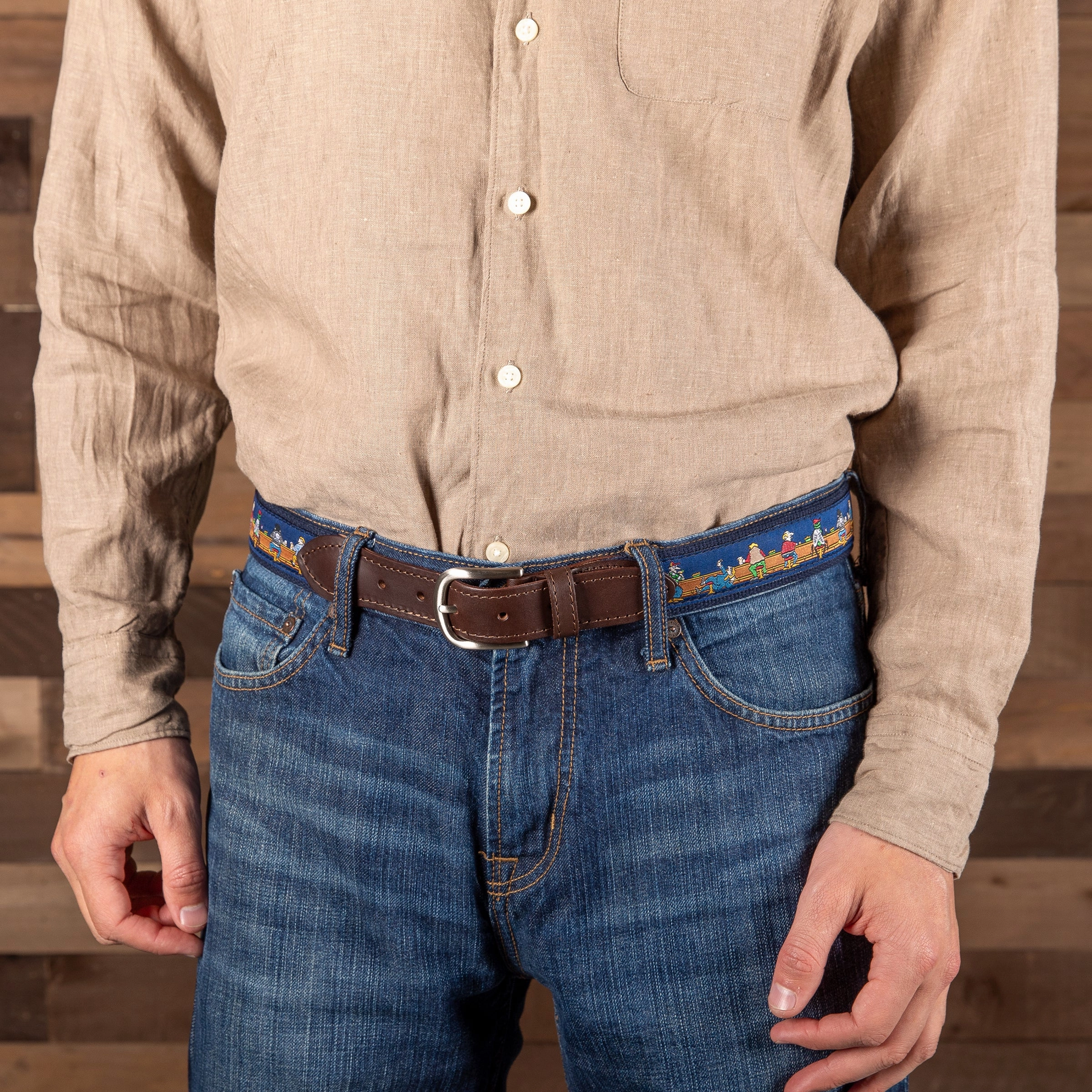Bar Flies Ribbon Club Belt
