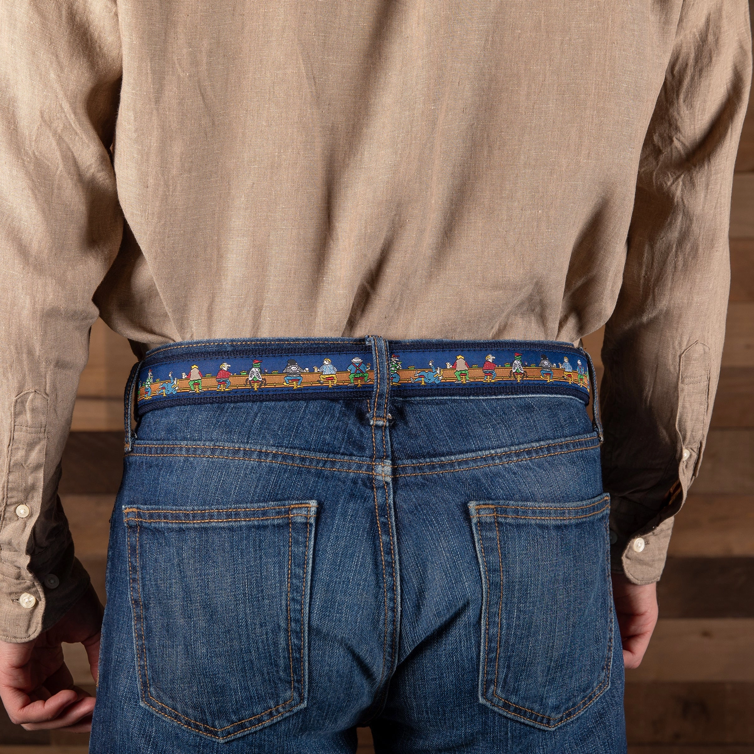 Bar Flies Ribbon Club Belt