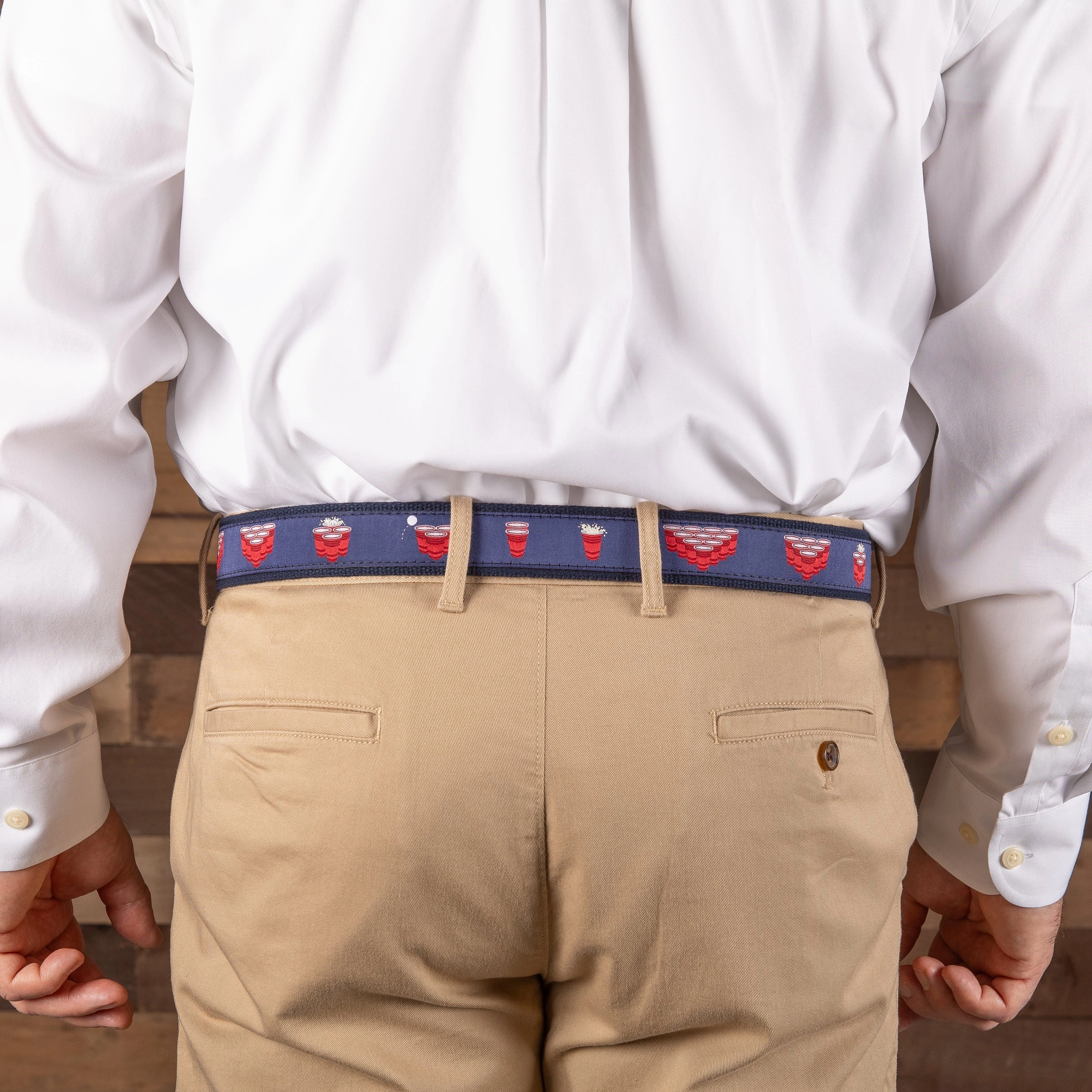 Beer Pong Ribbon Club Belt