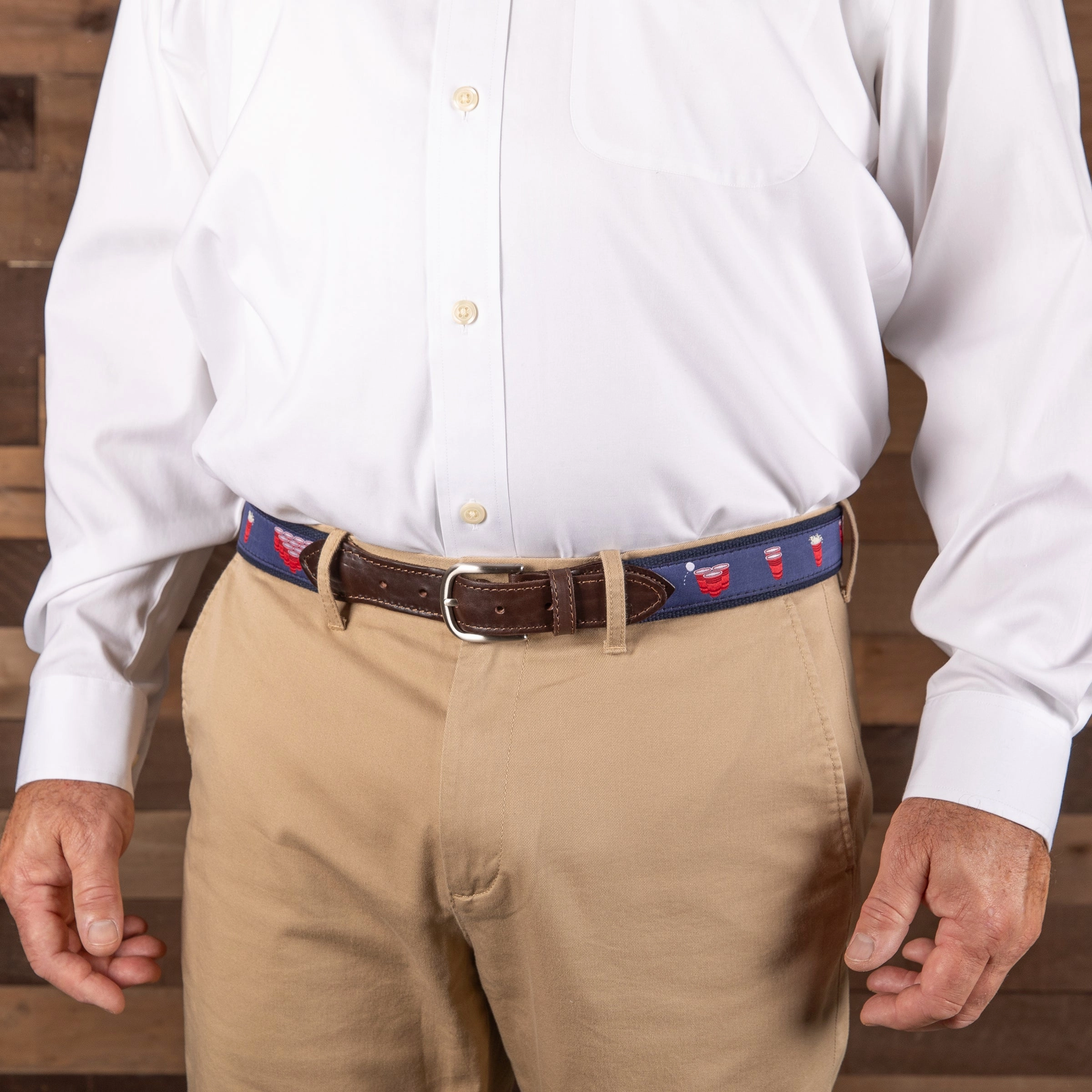 Beer Pong Ribbon Club Belt