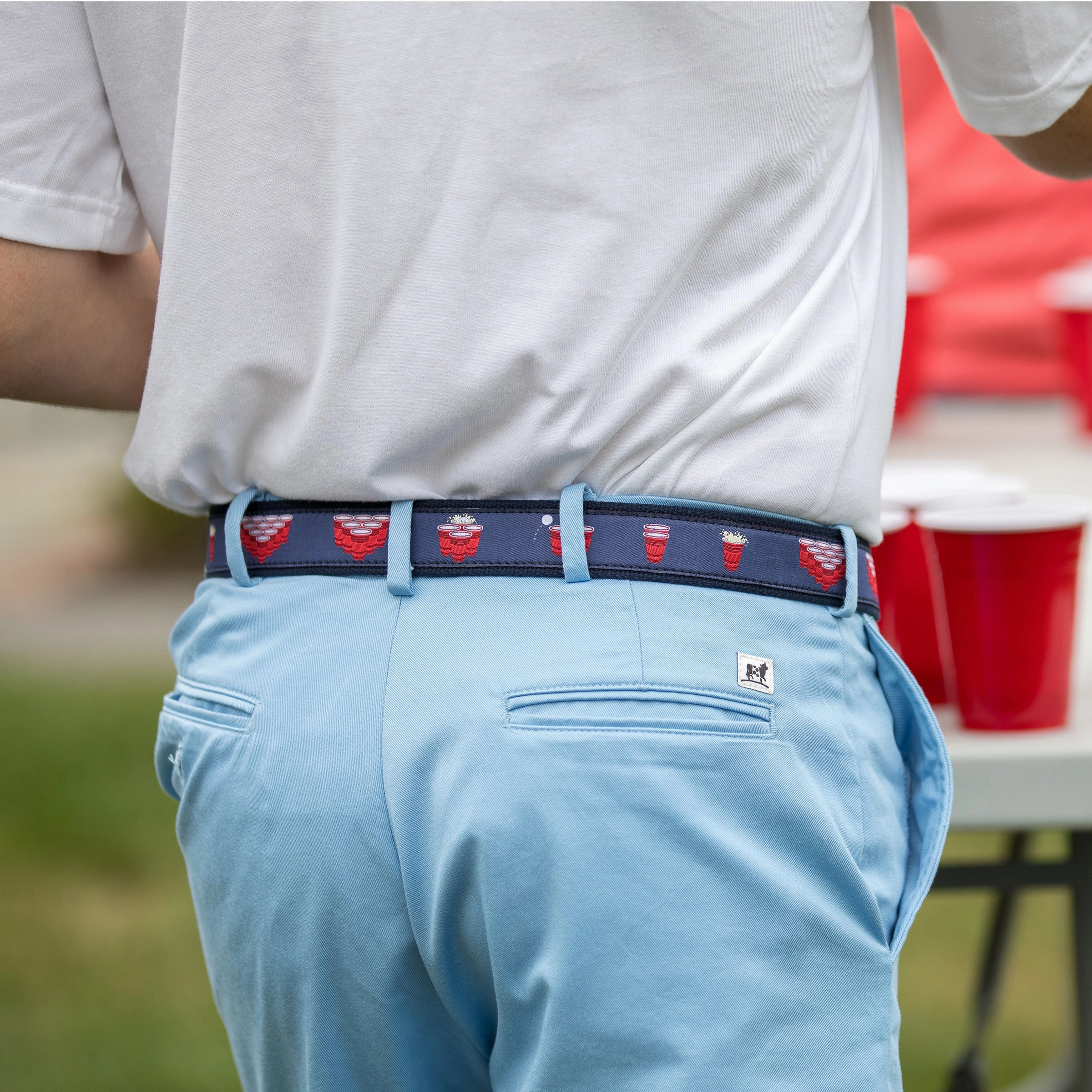 Beer Pong Ribbon Club Belt