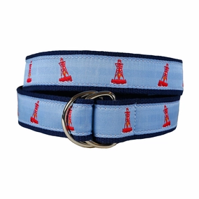 Bell Buoy Ribbon D-Ring Belt