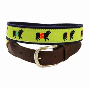 Beltie Ribbon Club Belt