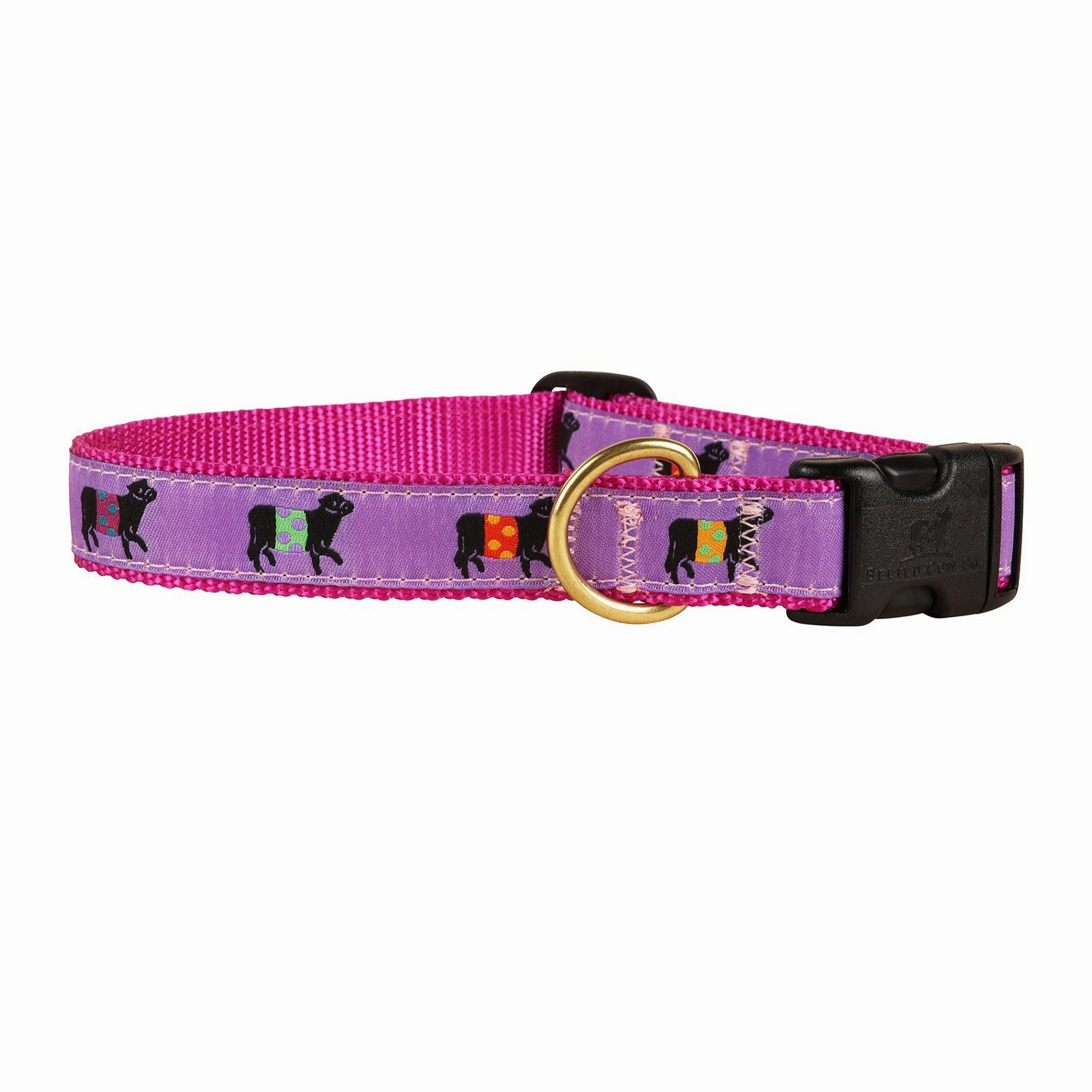 Beltie Ribbon Dog Collar