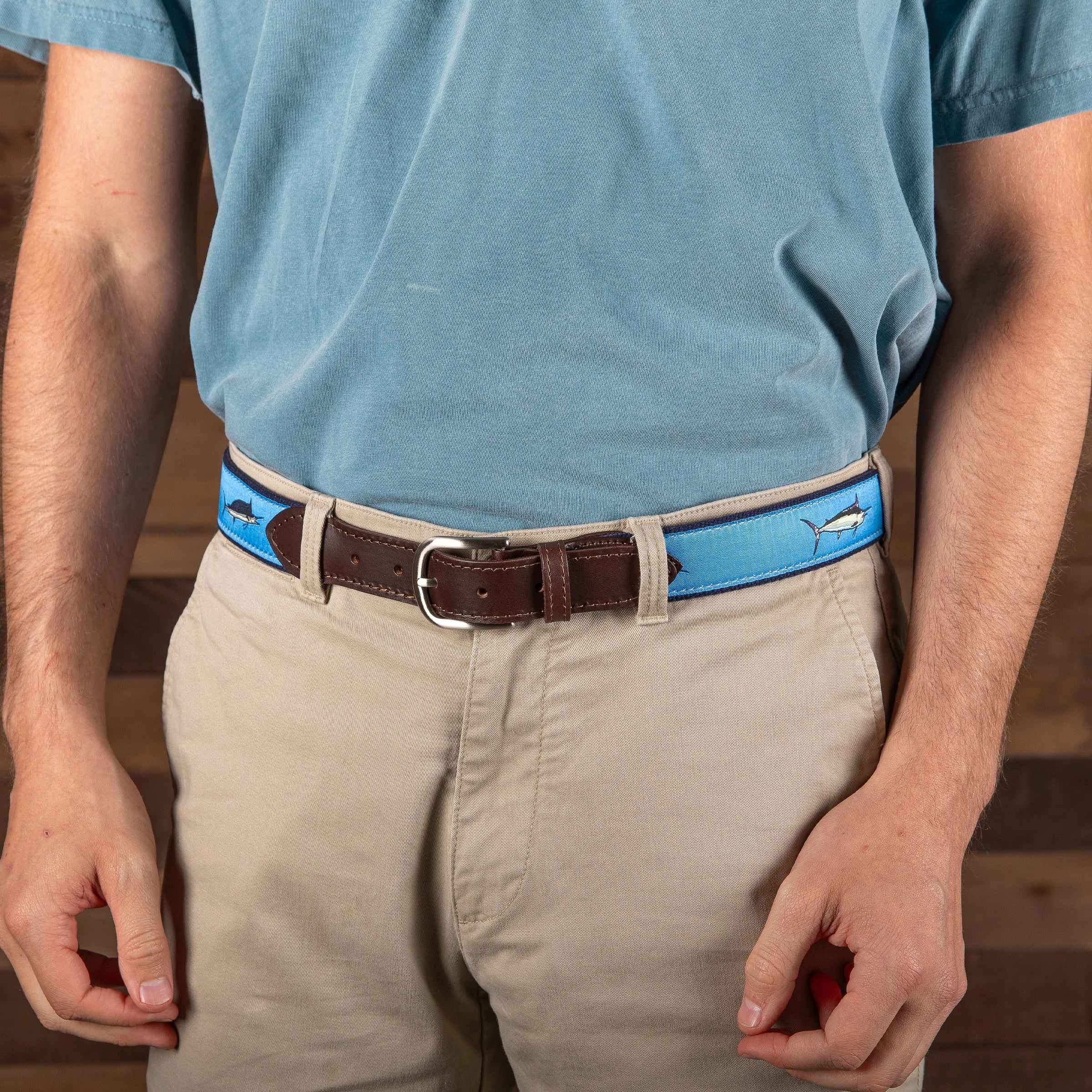 Billfish Ribbon Club Belt