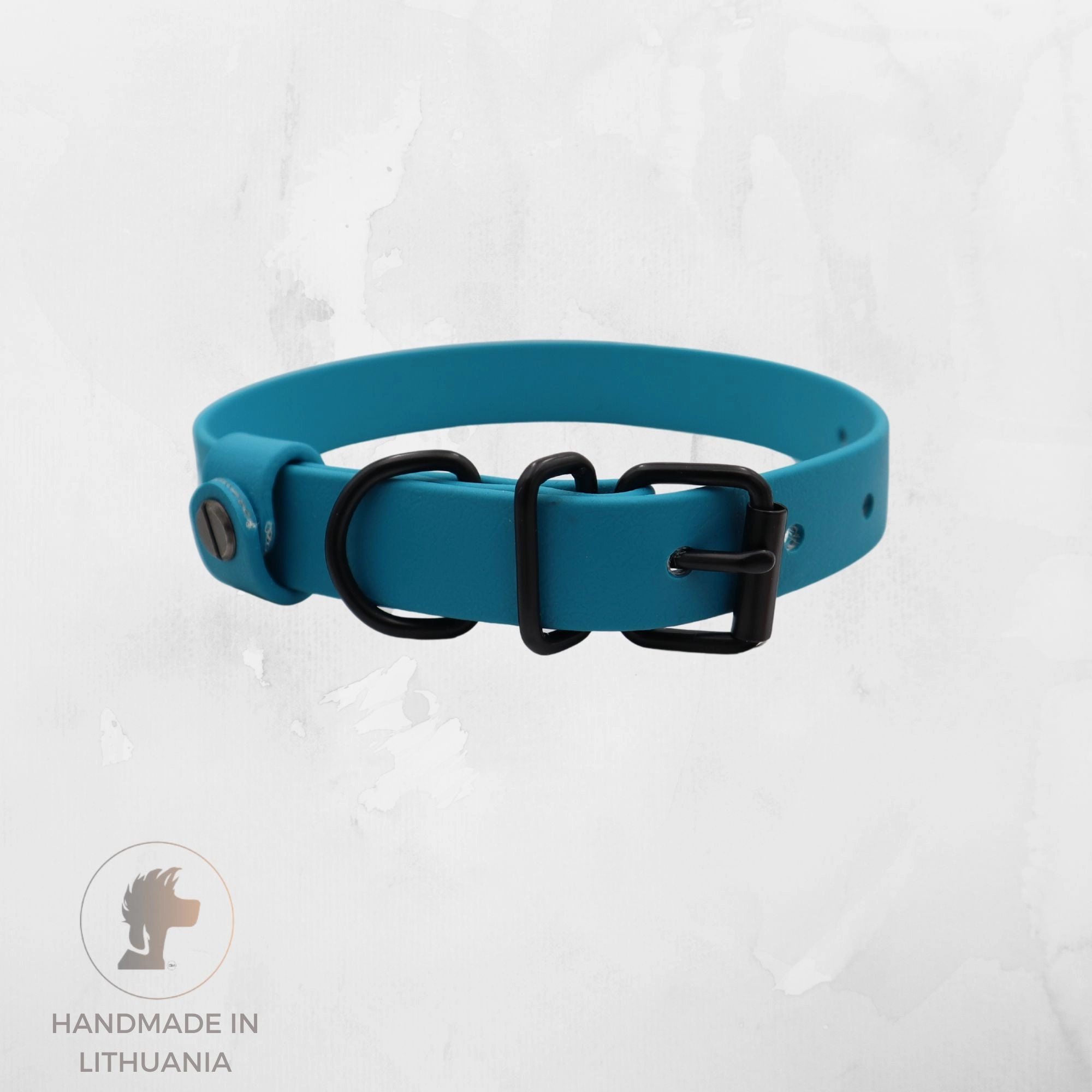 Biothane Dog Collar | Laguna Blue | Width: 19mm | Length: 27-35cm