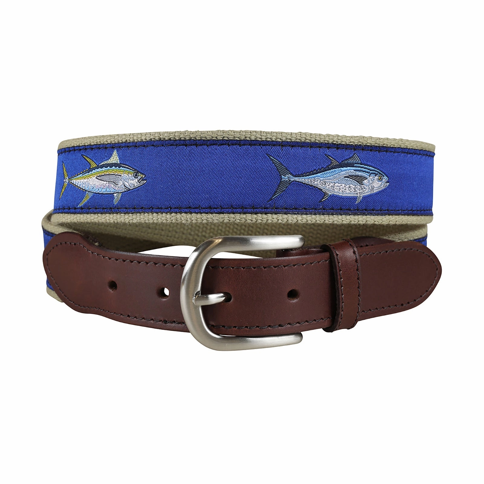Bluefin & Yellowfin Tuna Ribbon Club Belt