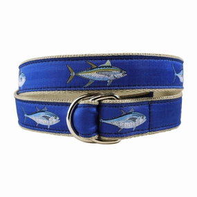 Bluefin & Yellowfin Tuna Ribbon D-Ring Belt