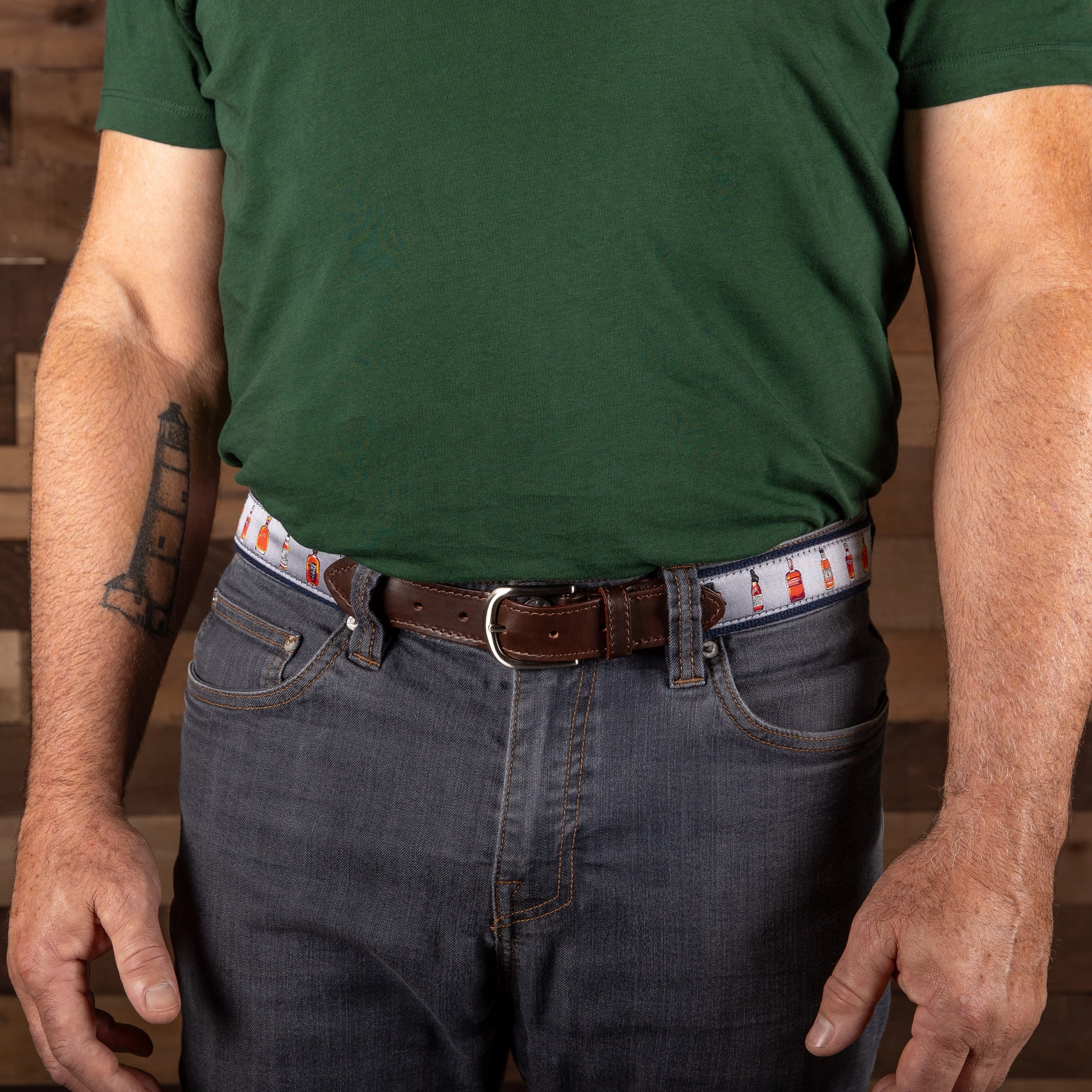 Bourbon & Whiskey Ribbon Club Belt