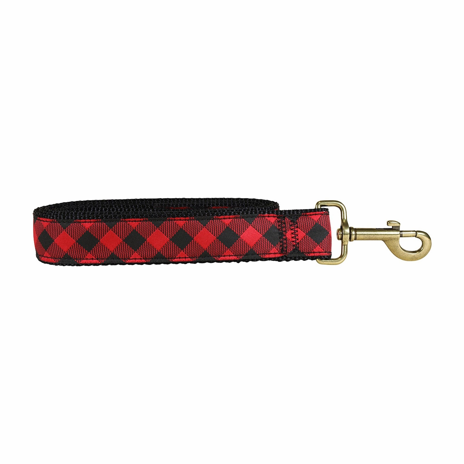 Buffalo Plaid Ribbon Dog Leash