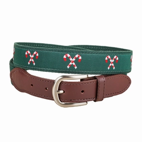 Candy Canes Ribbon Club Belt