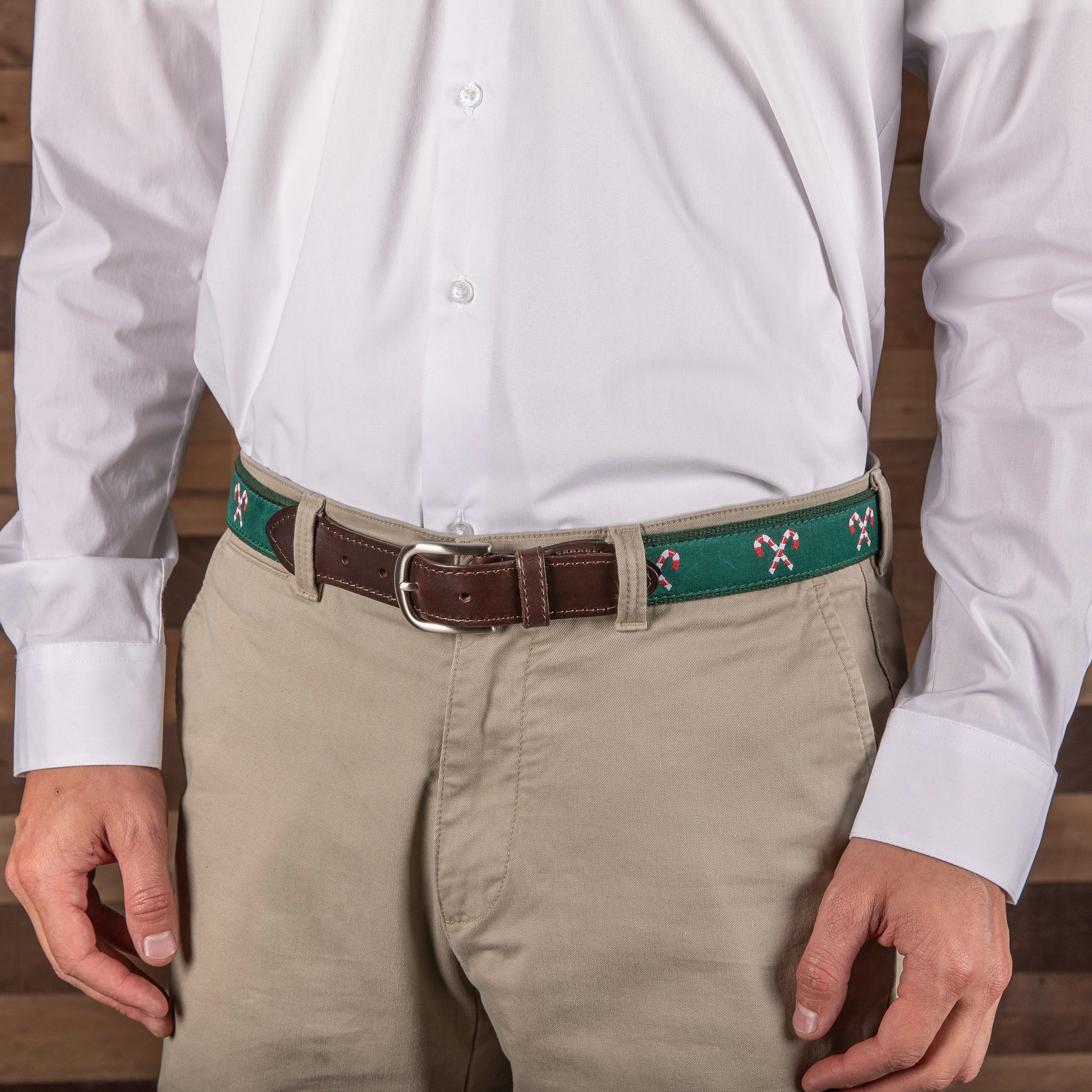 Candy Canes Ribbon Club Belt