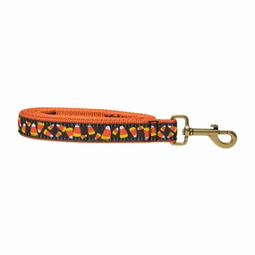 Candy Corn Ribbon Dog Leash