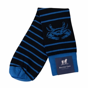 Classic Crab Stripe Socks