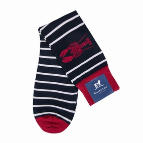 Classic Lobster Stripe Socks