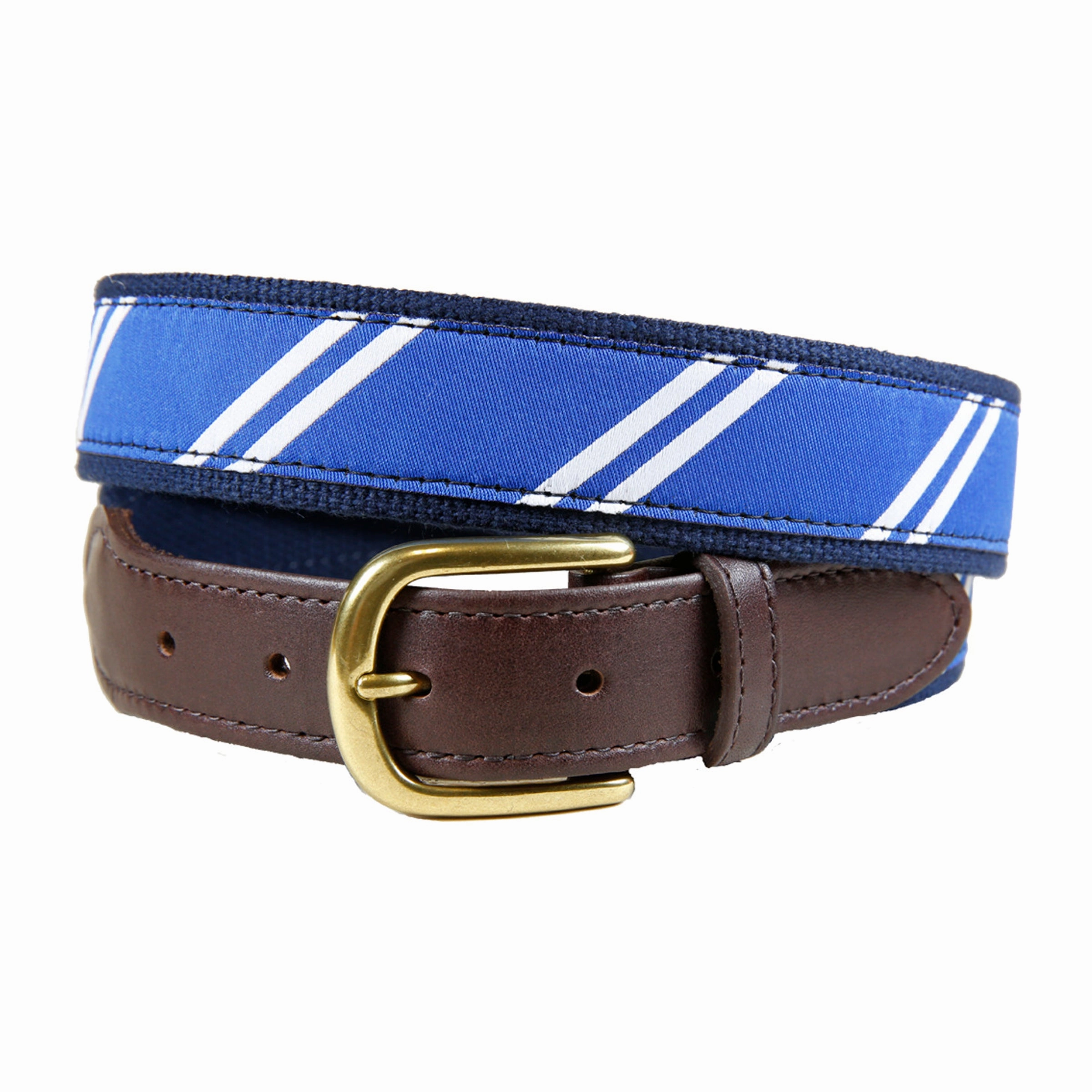 Classic Repp Stripe Club Belt