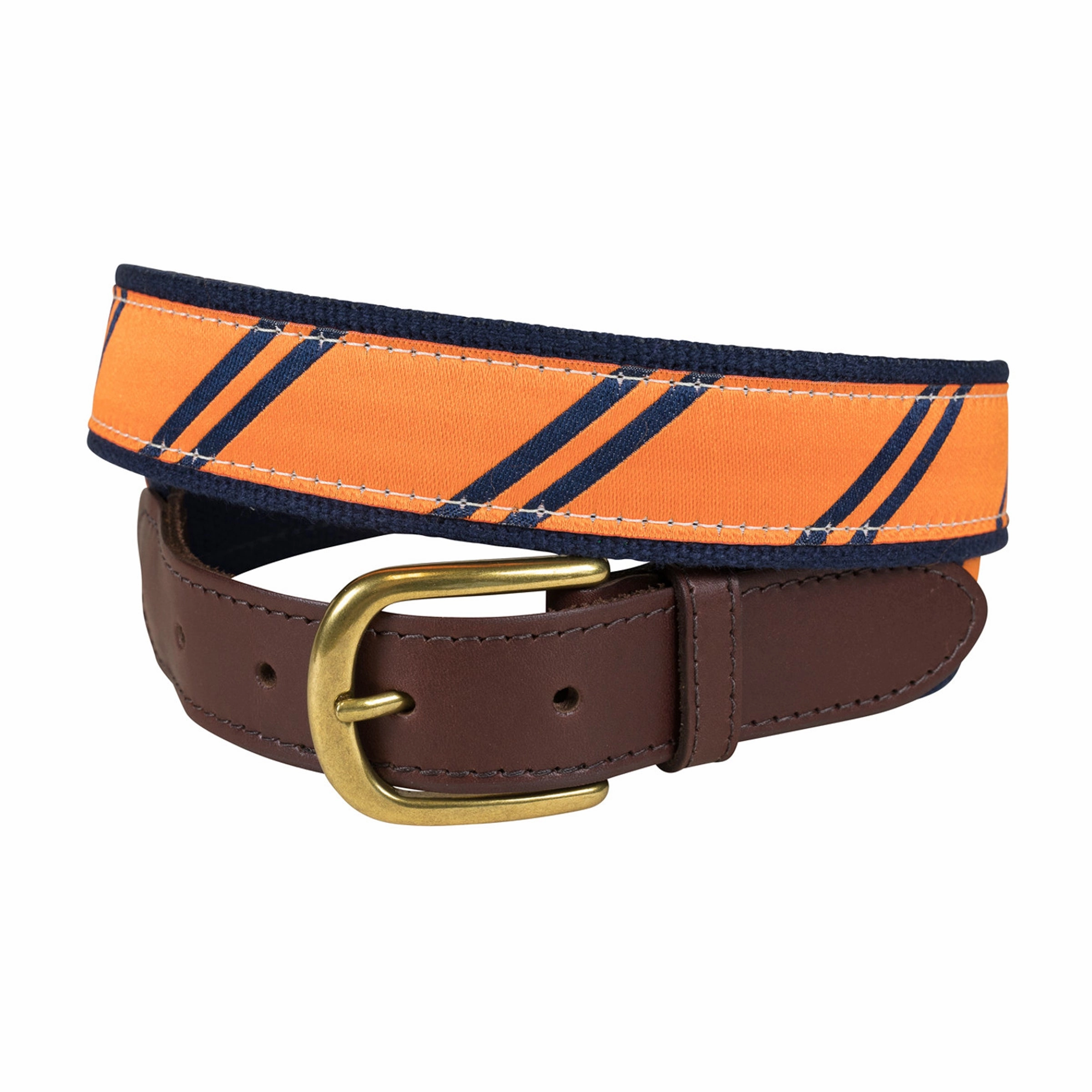 Classic Repp Stripe Club Belt