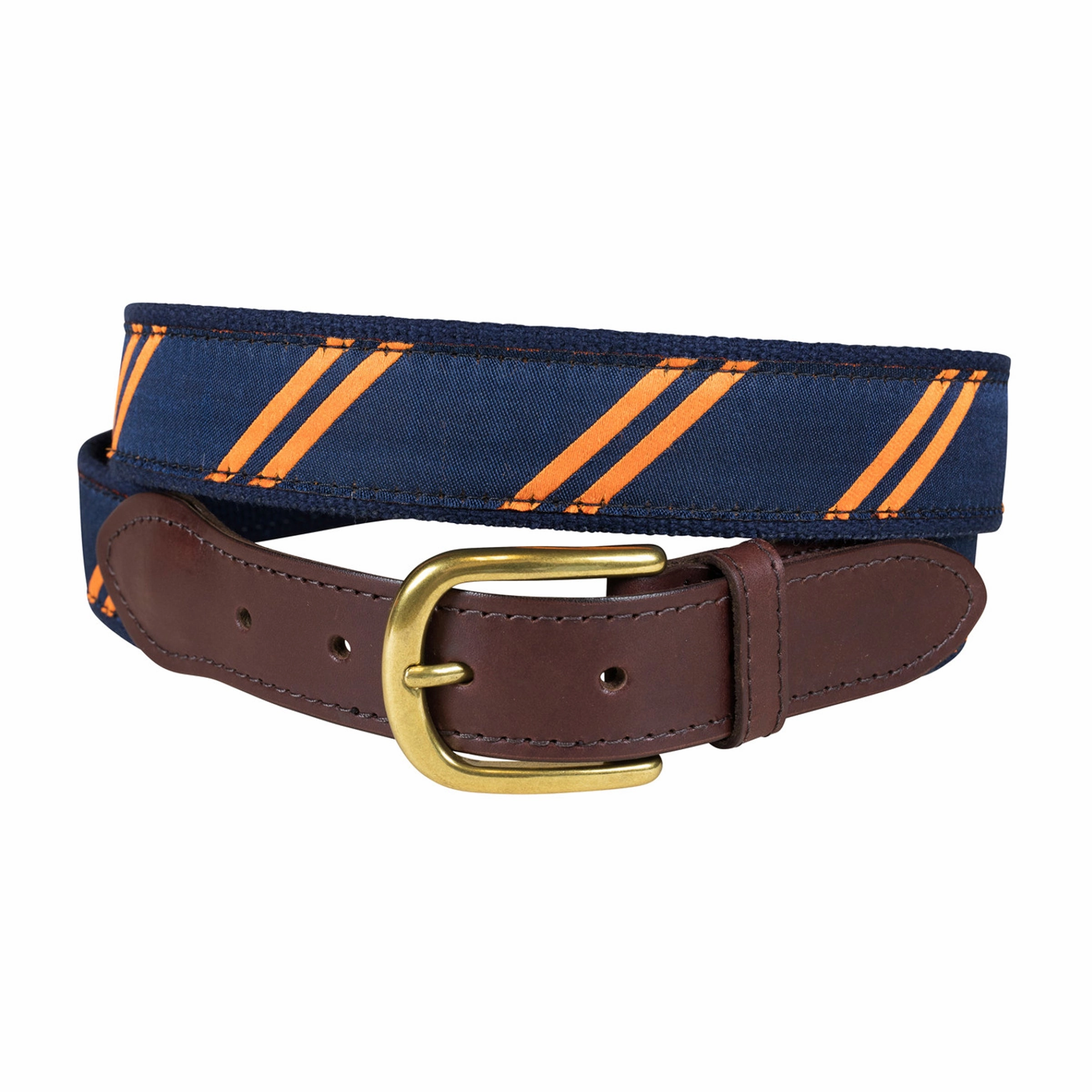 Classic Repp Stripe Club Belt