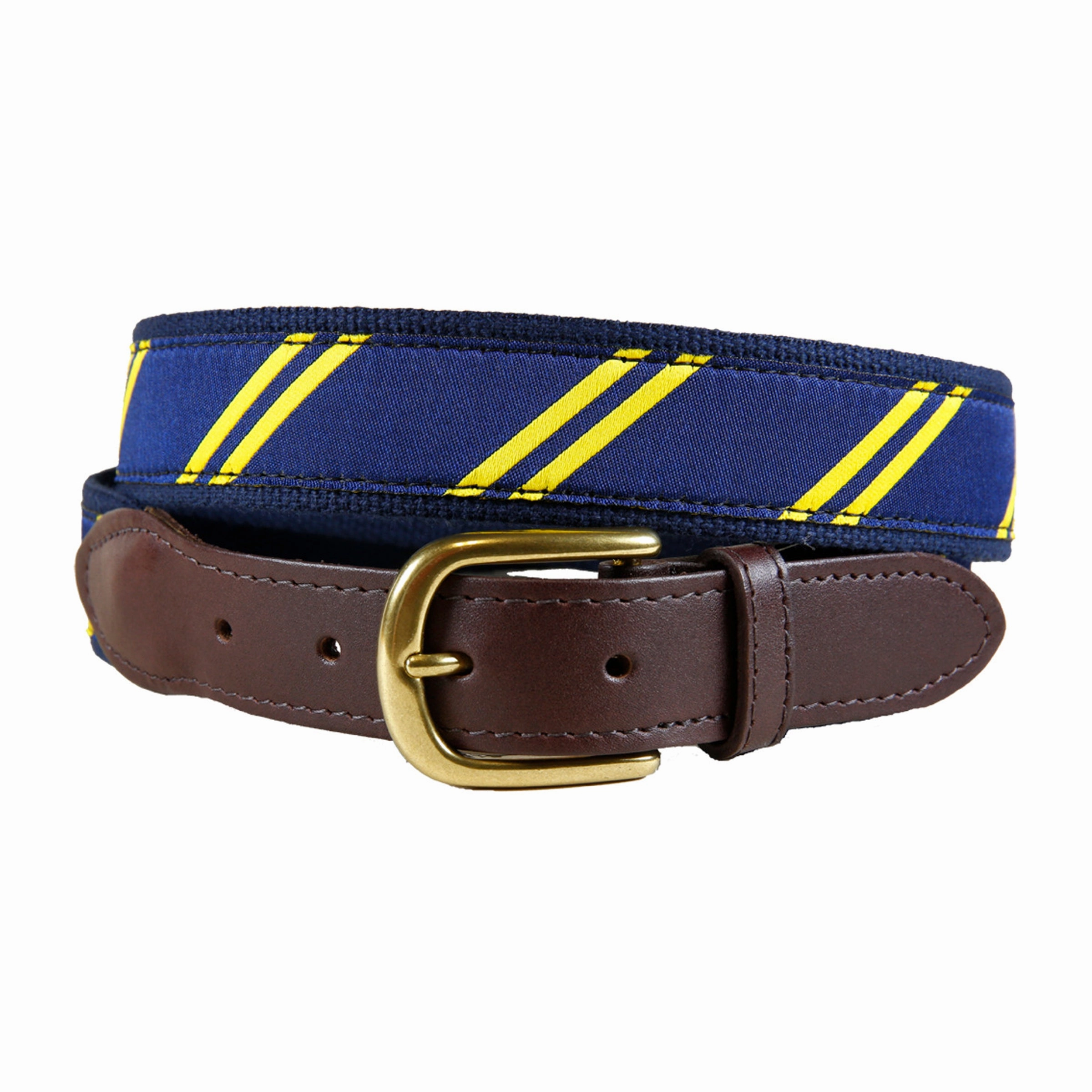 Classic Repp Stripe Club Belt