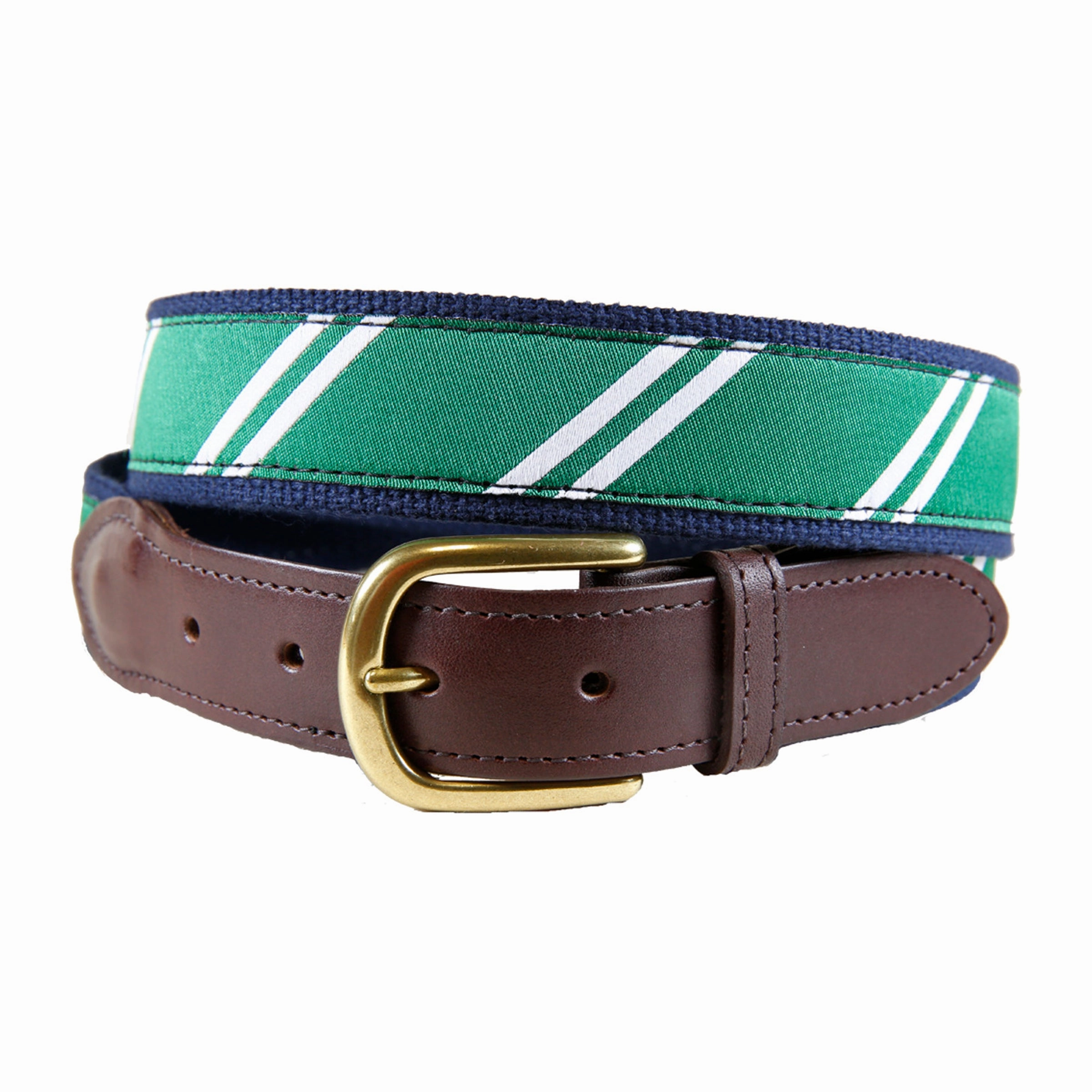 Classic Repp Stripe Club Belt