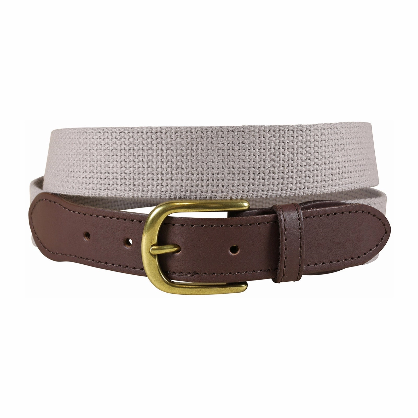 Classic Solid Color Cotton Webbing Club Belt