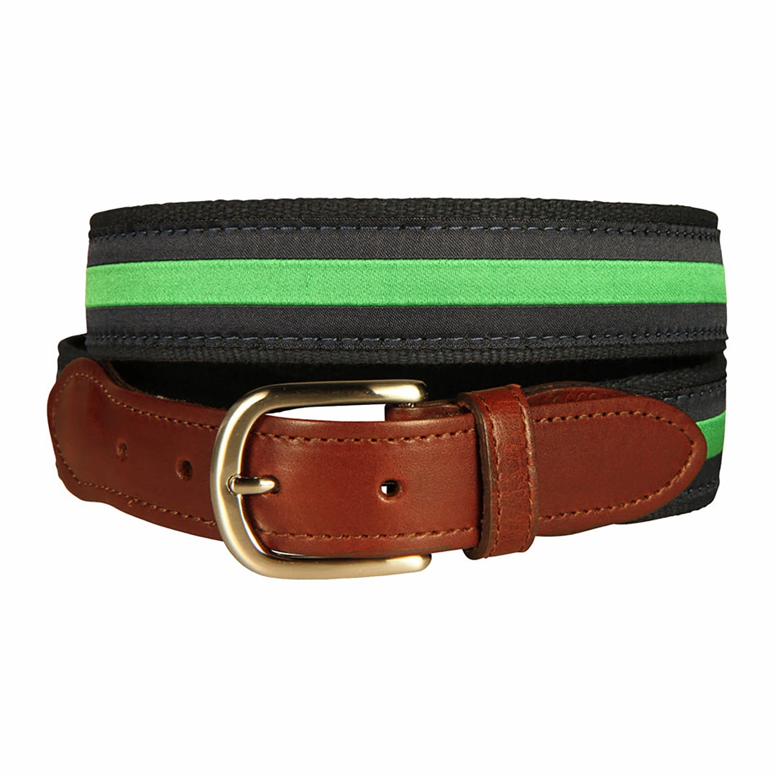Classic Stripe Ribbon Club Belt