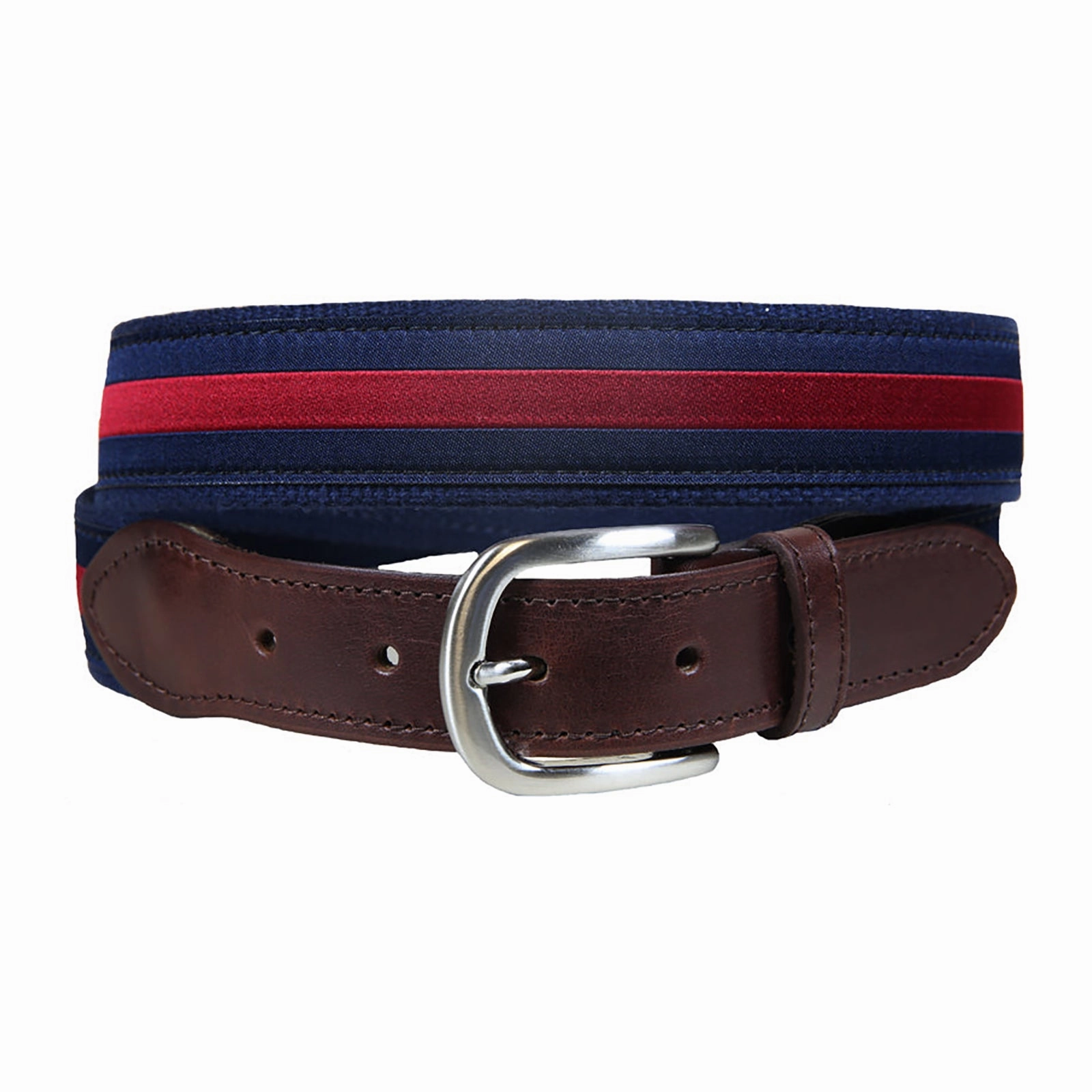 Classic Stripe Ribbon Club Belt