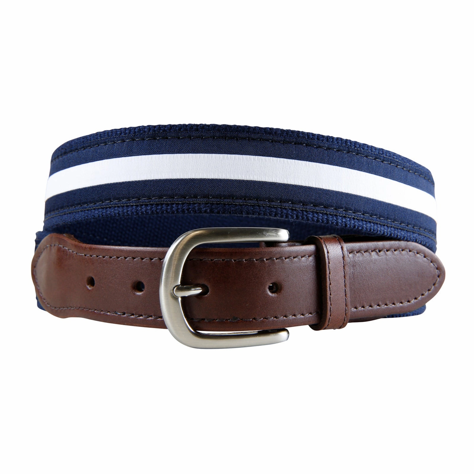 Classic Stripe Ribbon Club Belt