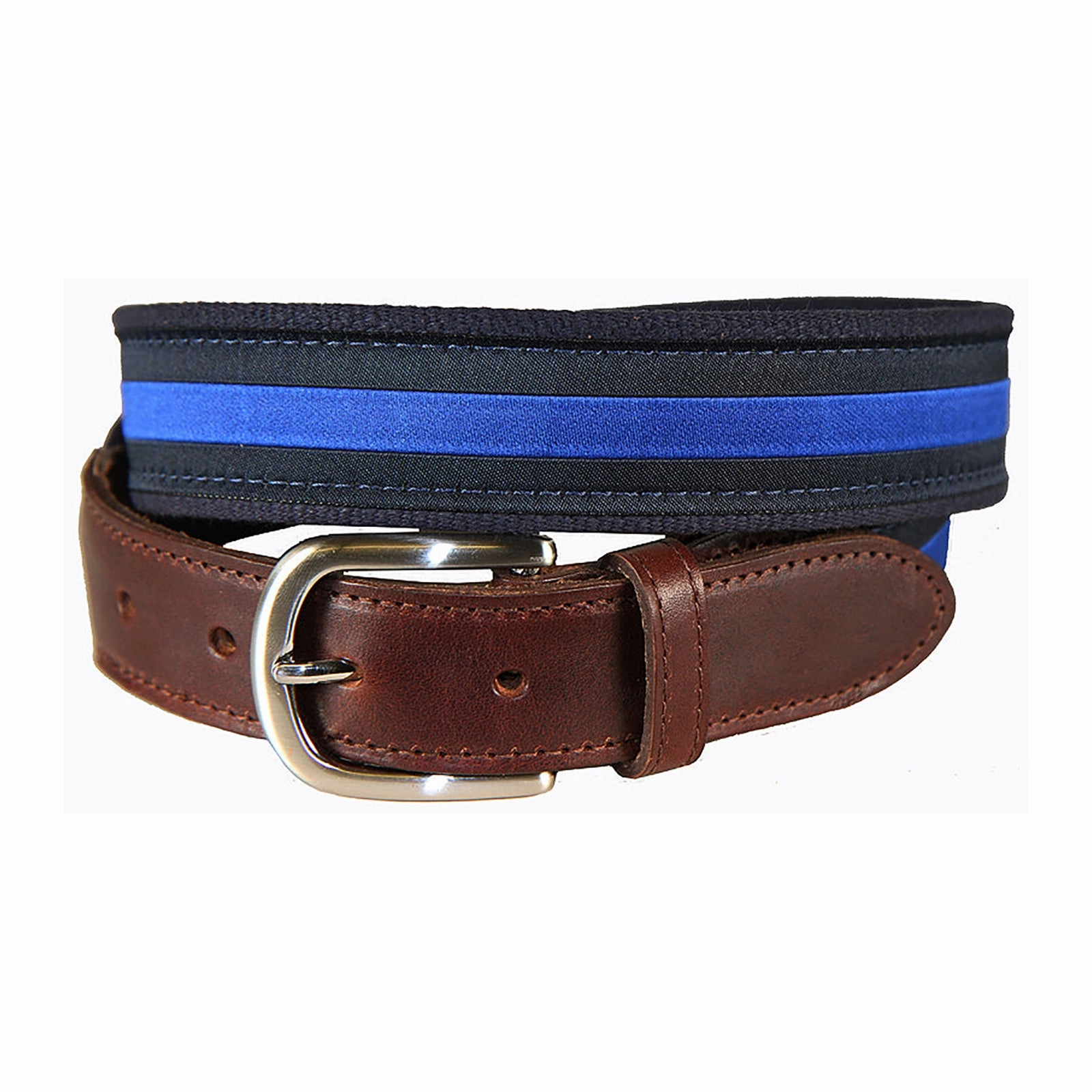 Classic Stripe Ribbon Club Belt