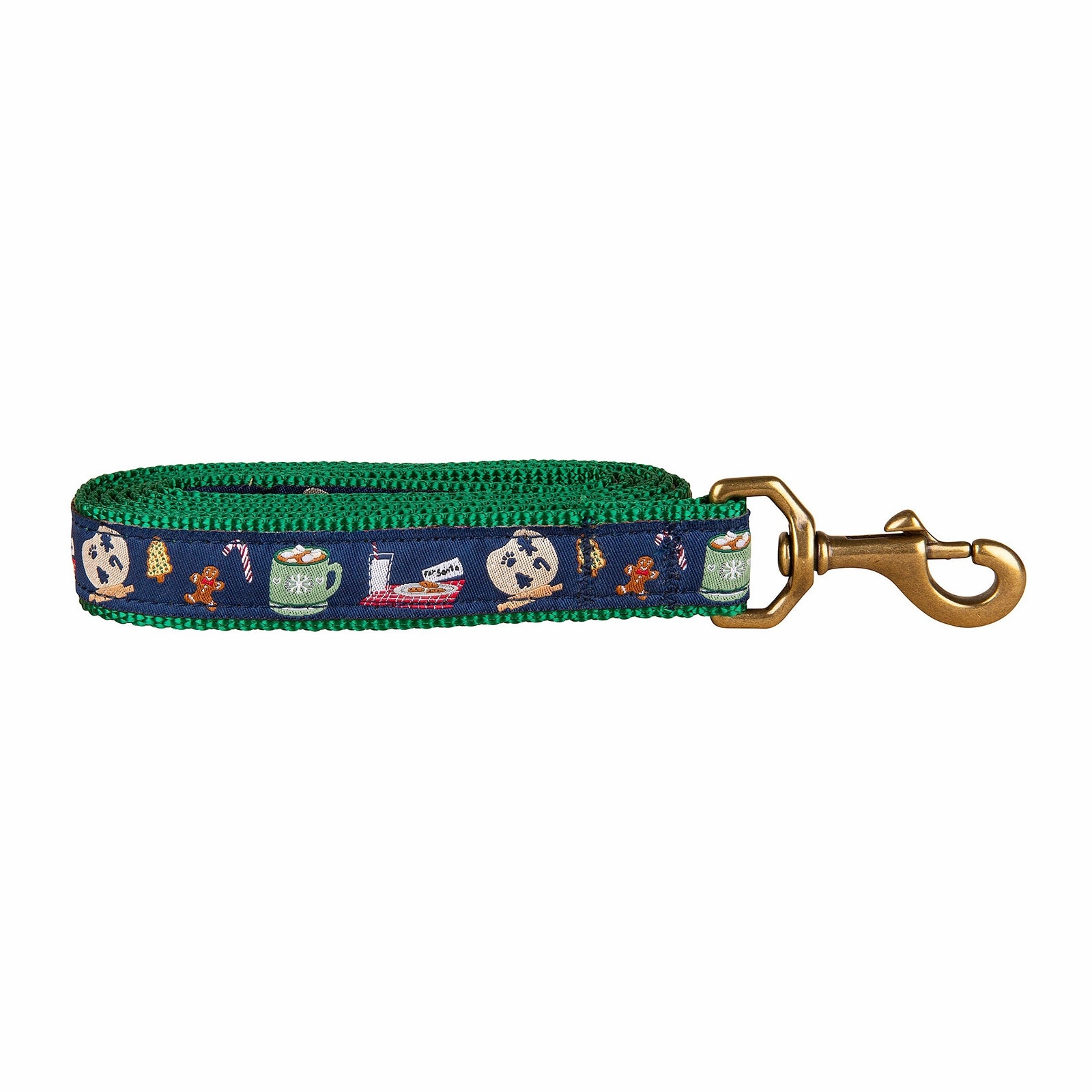 Cookies For Santa Ribbon Dog Leash