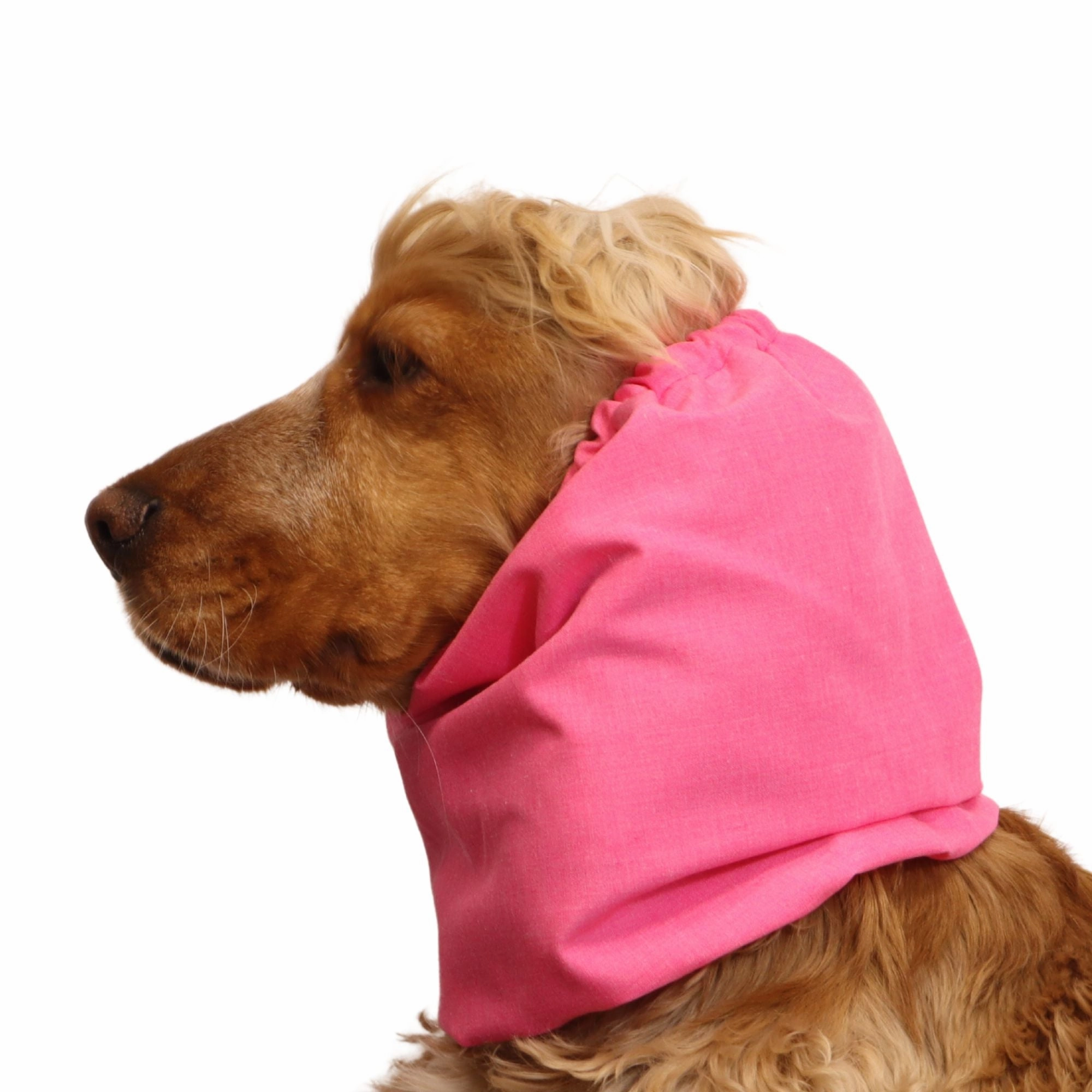 Cotton Dog Snood | Barbie Pink