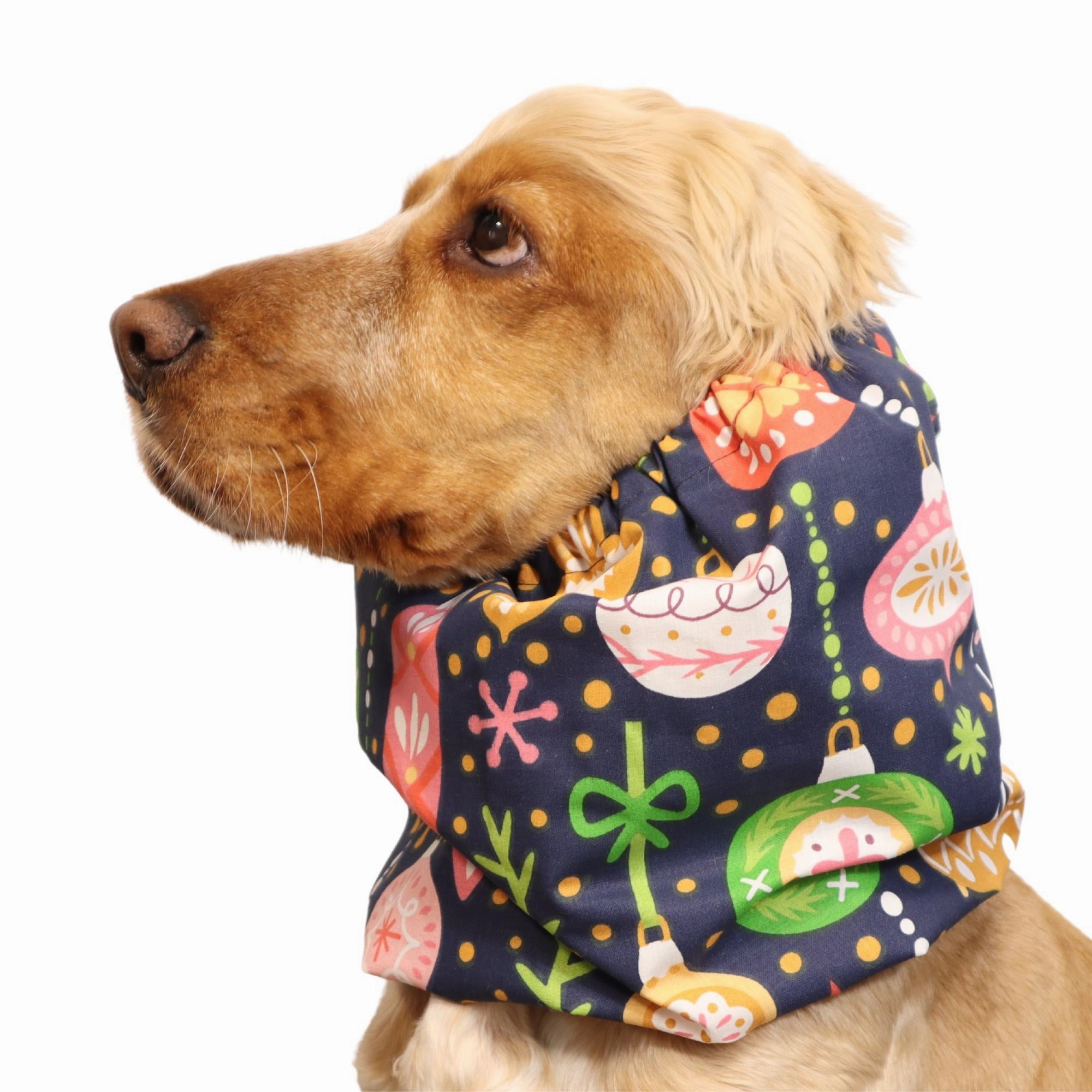 Cotton Dog Snood | Christmas decoration