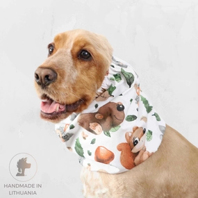 Cotton Dog Snood | Day In Forest
