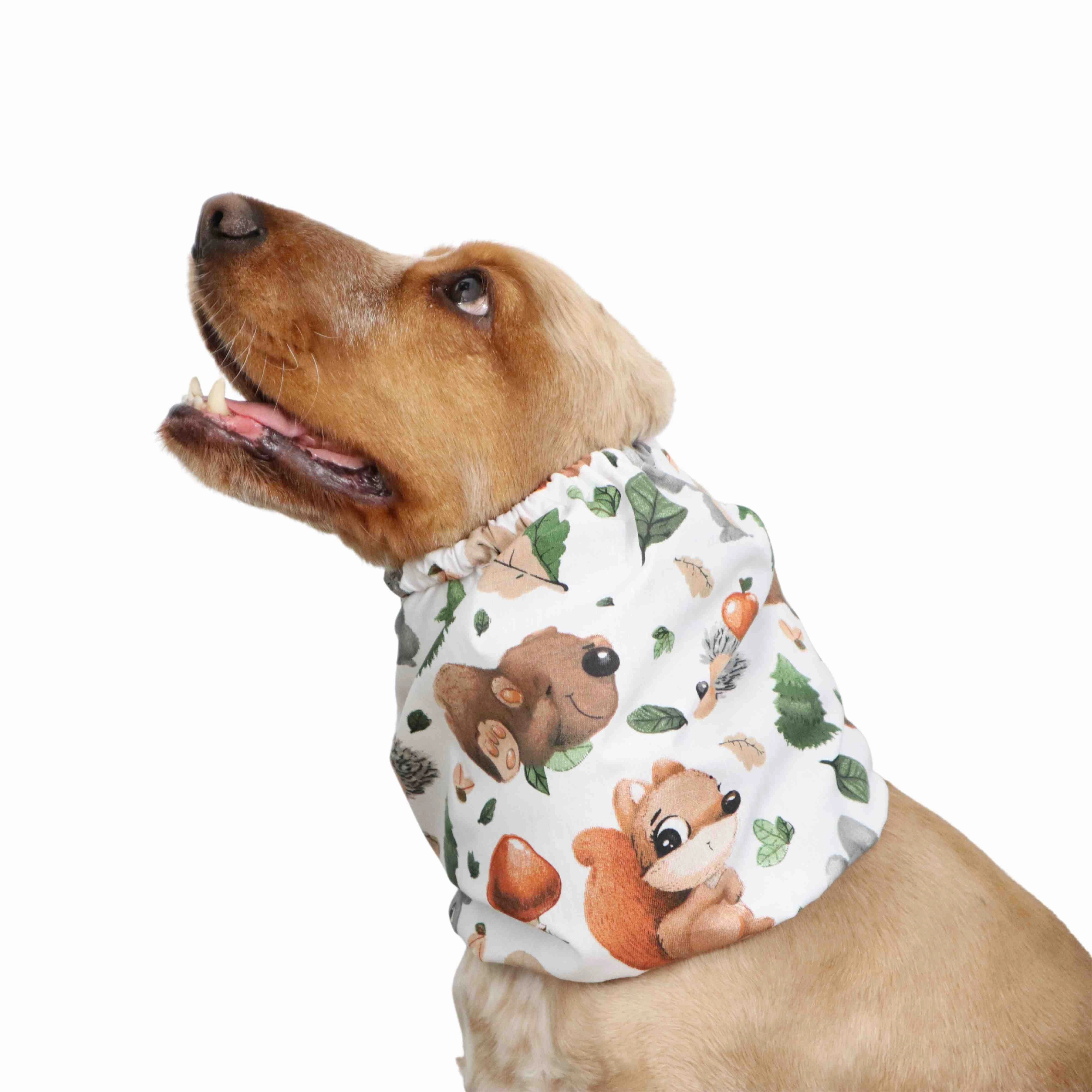 Cotton Dog Snood | Day In Forest