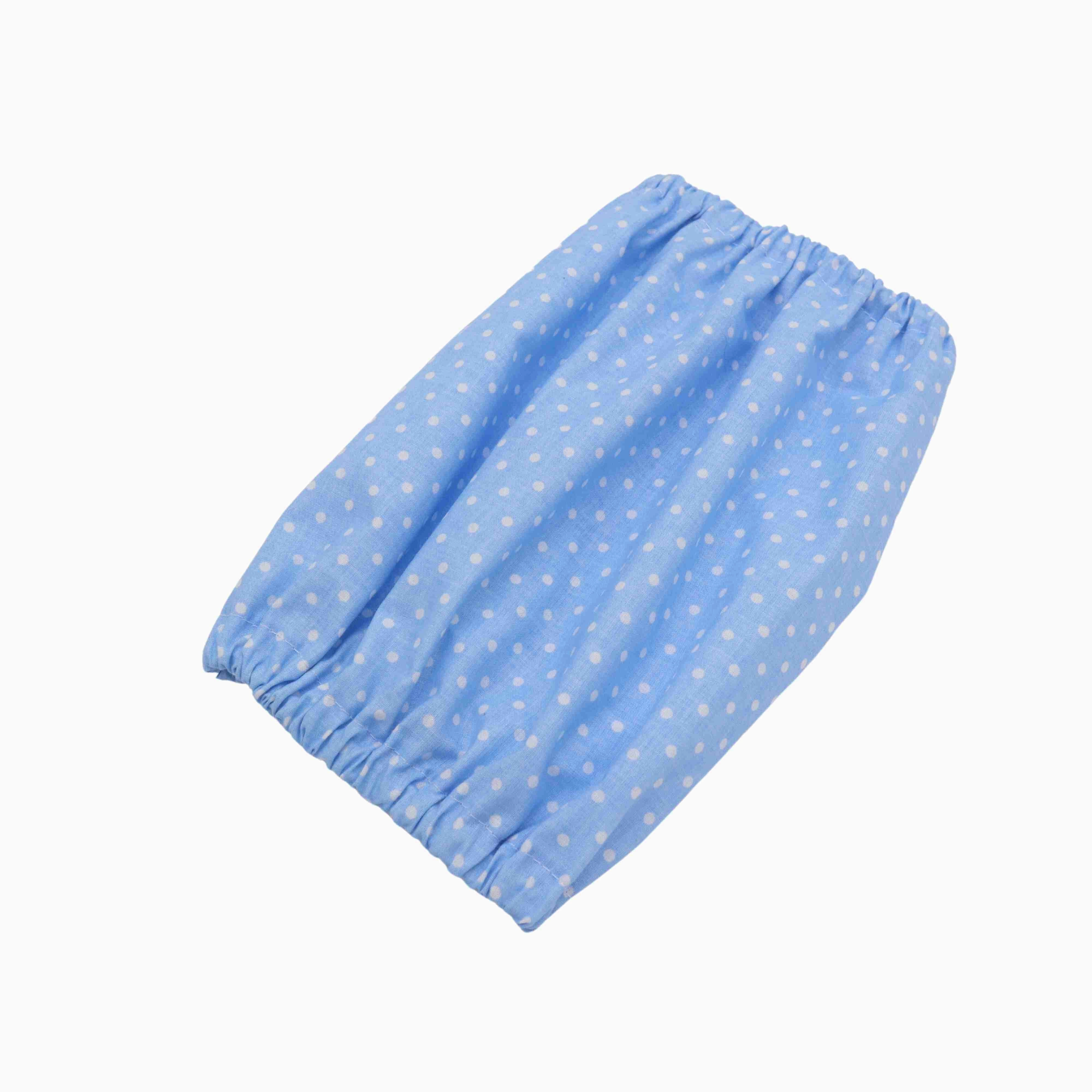 Cotton Dog Snood | Dots in Blue