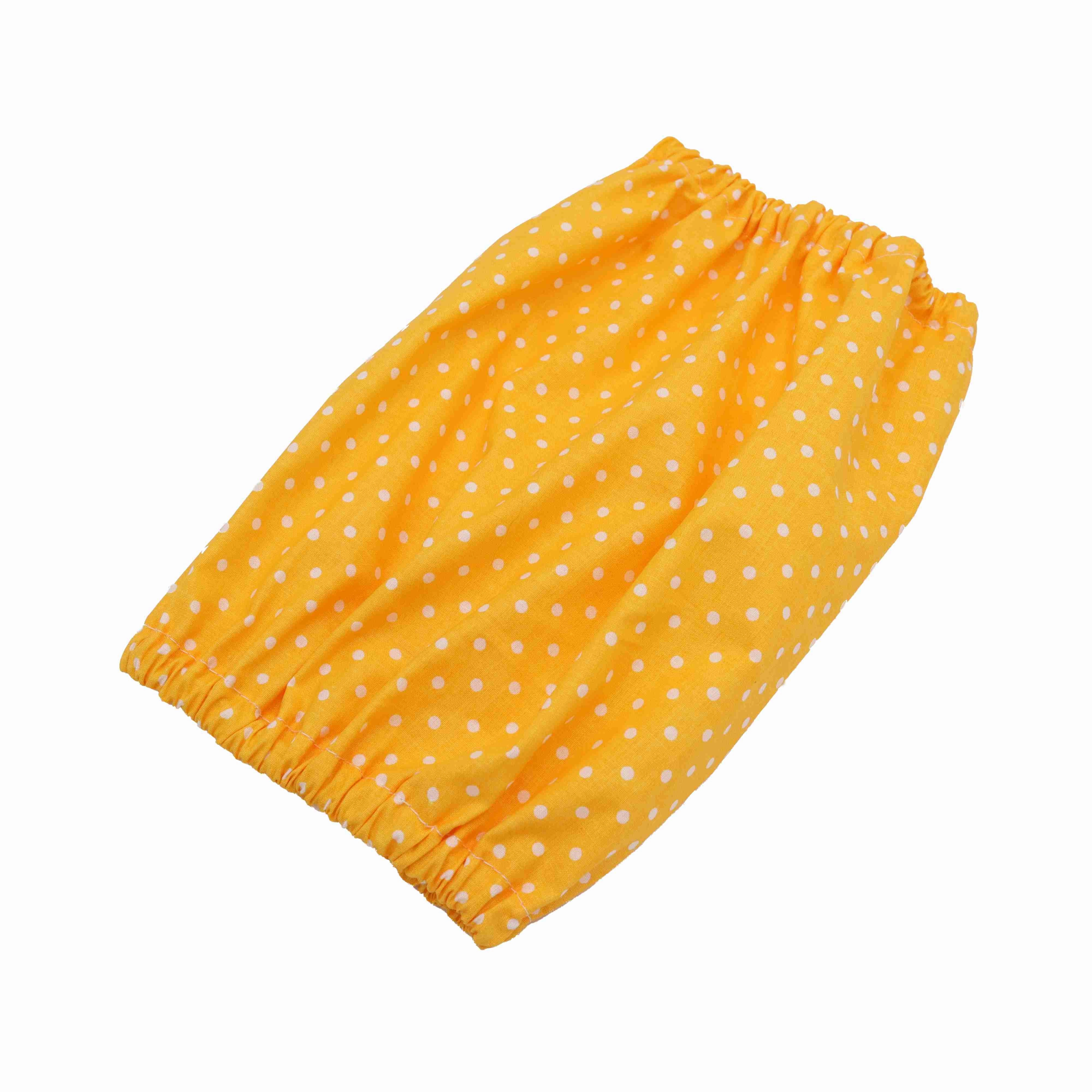 Cotton Dog Snood | Dots in Yellow
