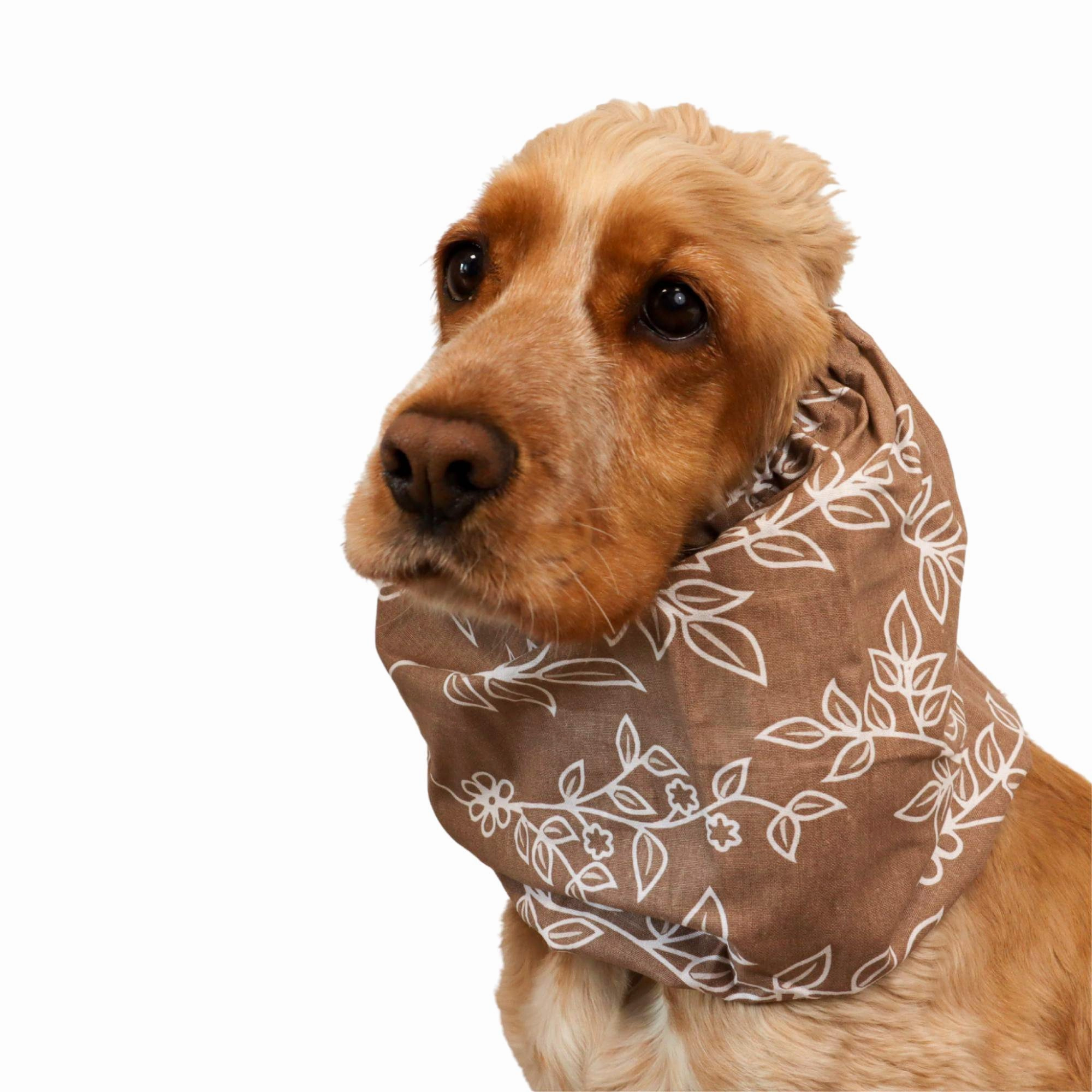 Cotton Dog Snood | Feuille Douce