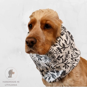 Cotton Dog Snood | Fleur de Minuit