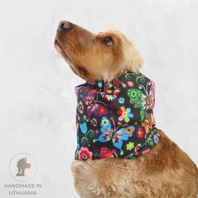 Cotton Dog Snood | Flowery