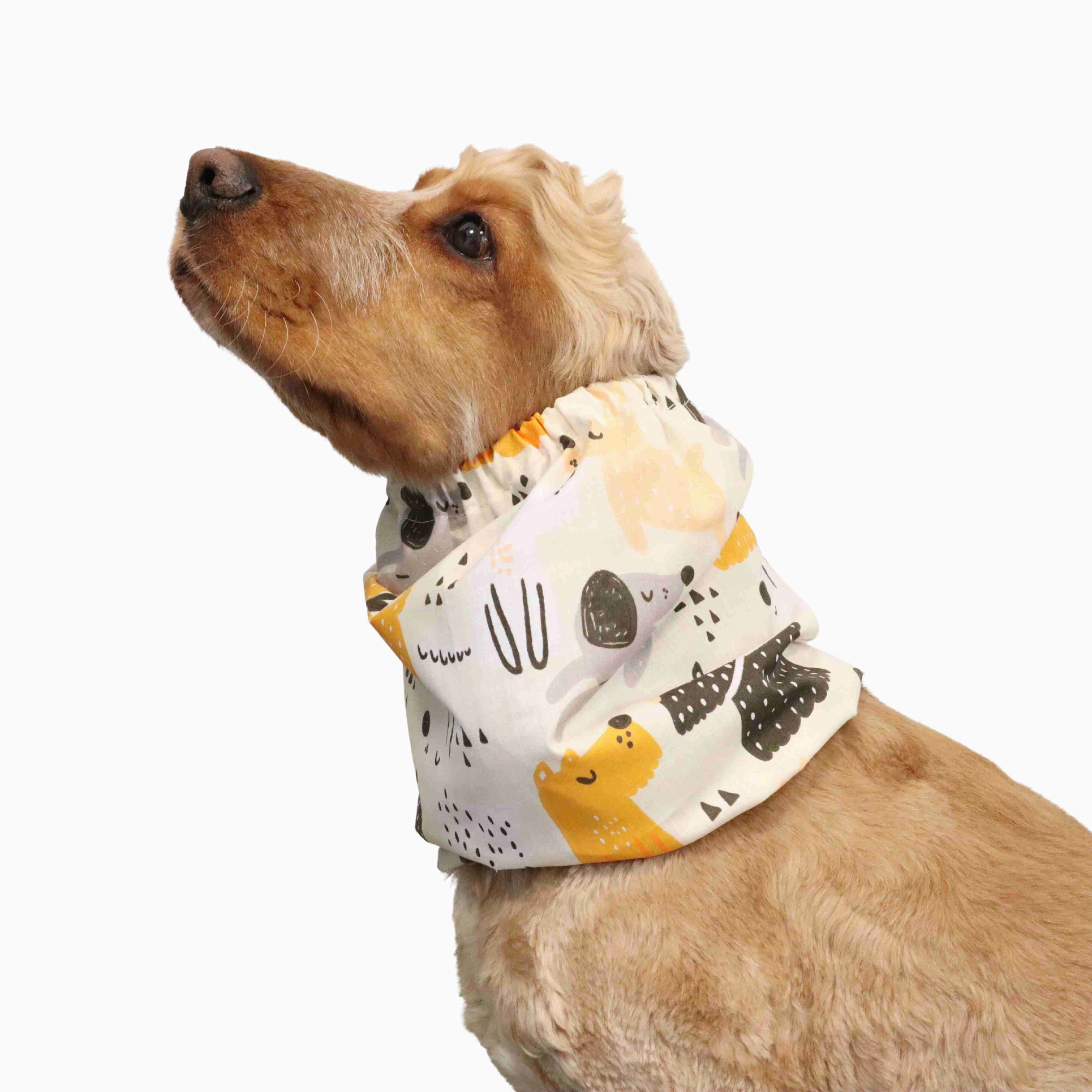 Cotton Dog Snood | Happy Dog