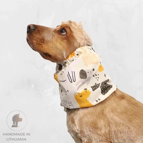 Cotton Dog Snood | Happy Dog