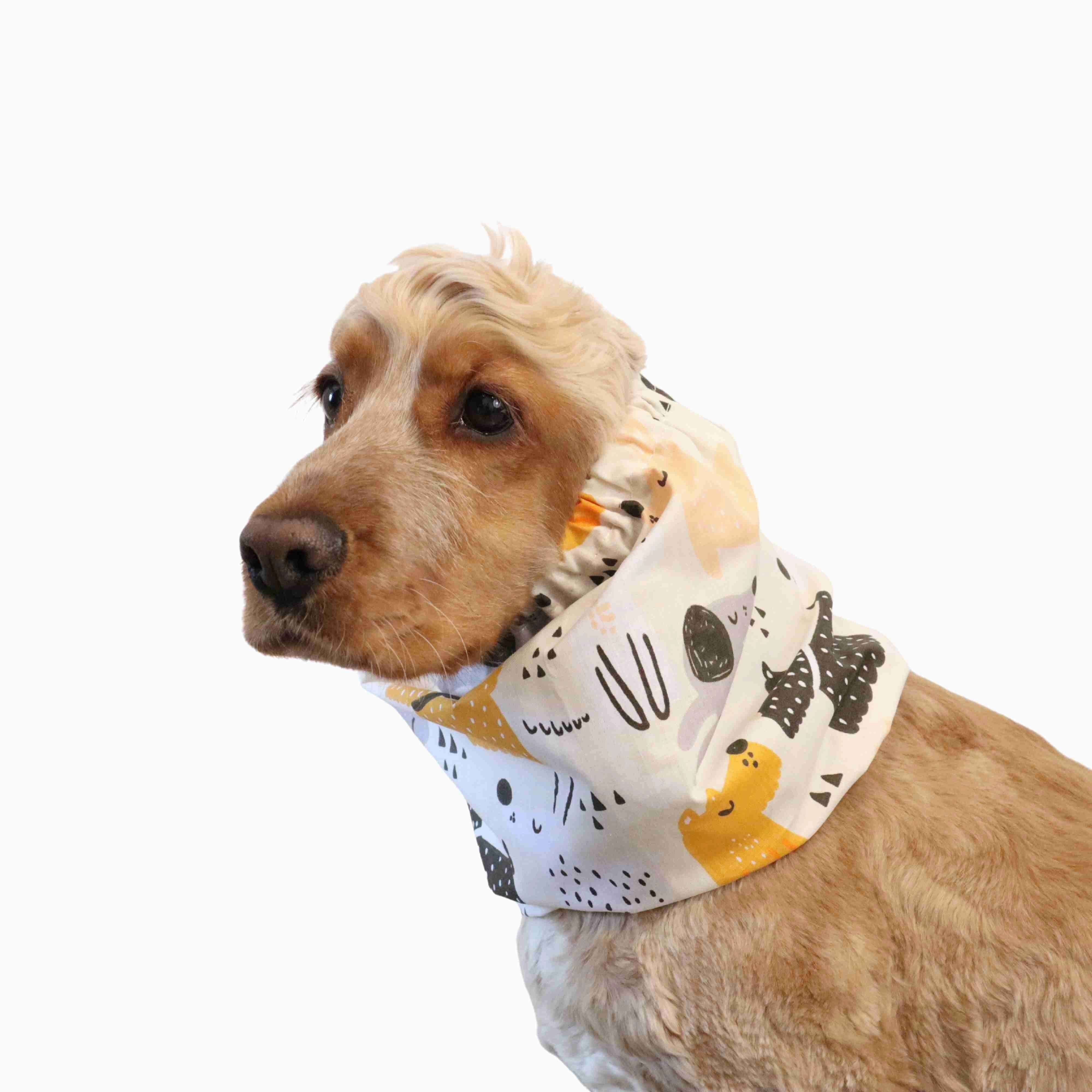 Cotton Dog Snood | Happy Dog
